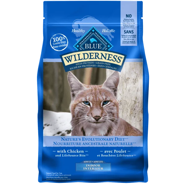 BLUE Wilderness Grain Free Indoor Chicken Recipe Dry Cat Food