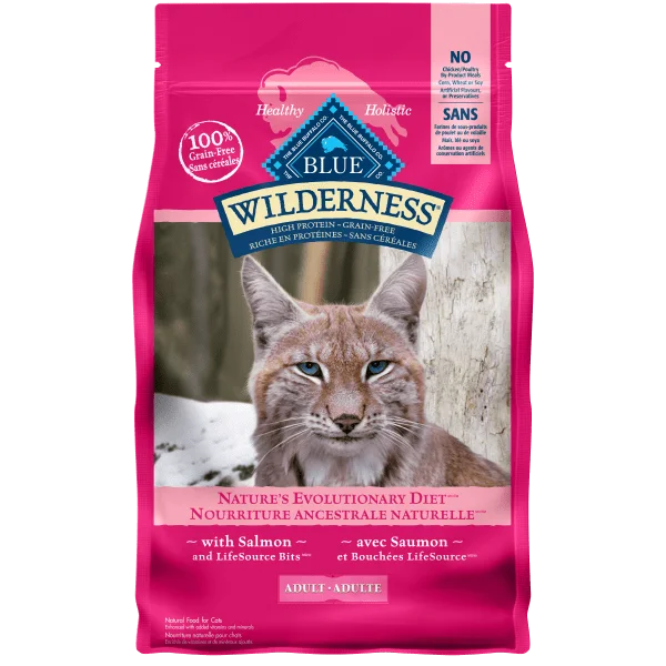 BLUE Wilderness Grain Free Salmon Recipe Dry Cat Food