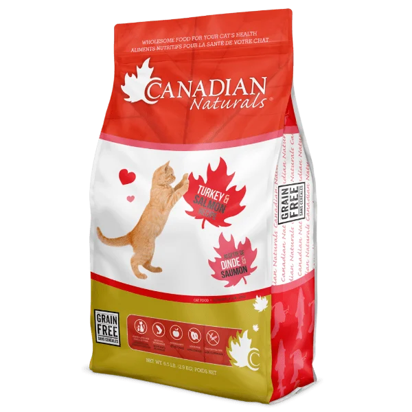 Canadian Naturals Grain Free Turkey & Salmon Dry Cat Food