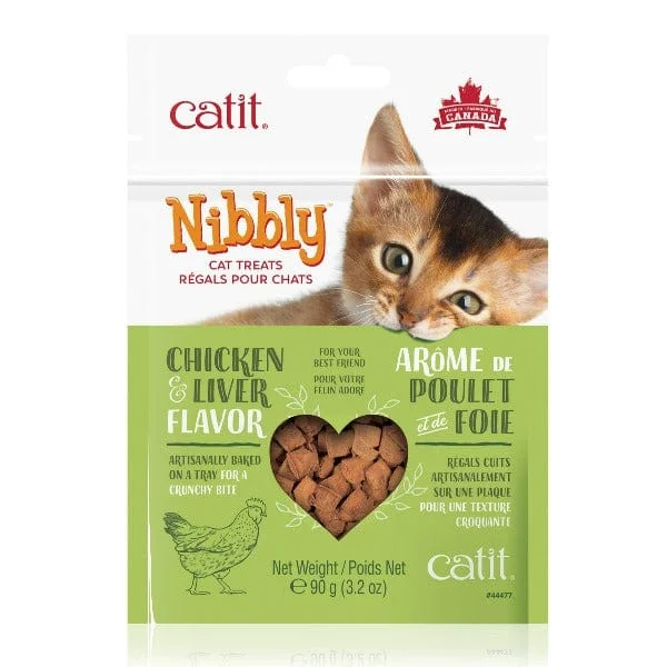 Catit Nibbly Chicken & Liver Flavour Cat Treats