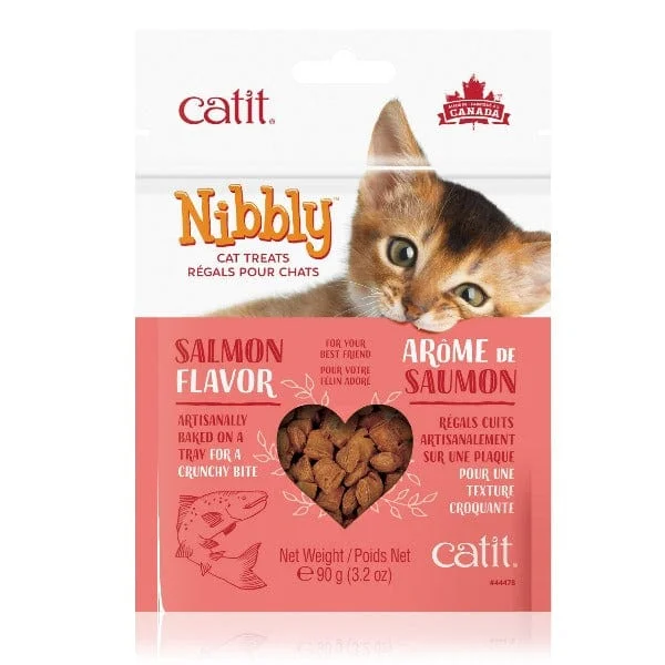 Catit Nibbly Salmon Flavour Cat Treats