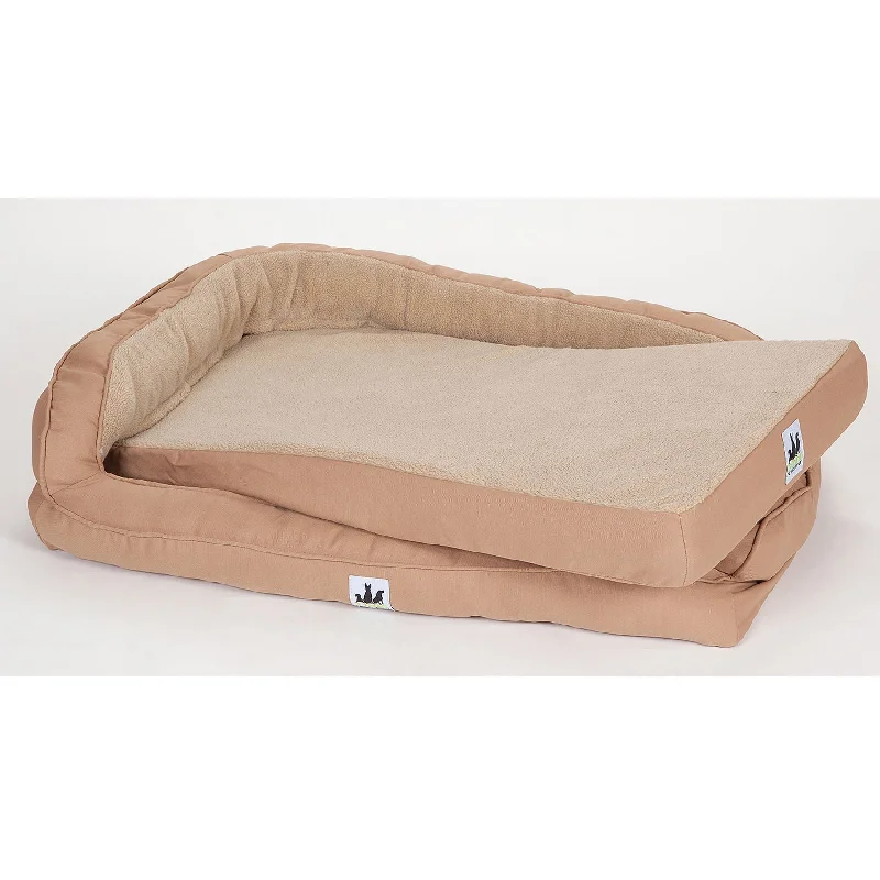 EZ-Wash Fleece Headrest Dog Bed, 27 x 21"