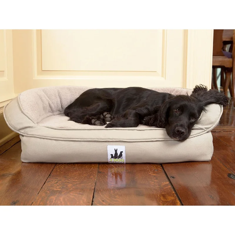 EZ-Wash Fleece Headrest Dog Bed, 43 x 30