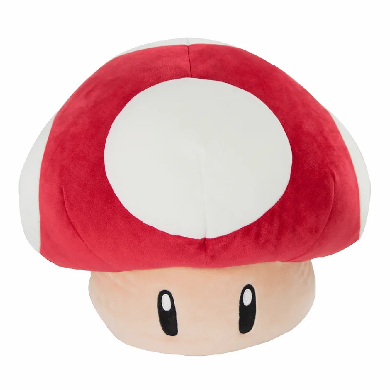 Mocchi- Super Mario™ Super Mushroom Mega Plush Toy, 15 inch