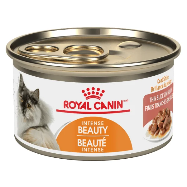 Royal Canin Hair & Skin Care Thin Slices in Gravy Canned Cat Food, 85g