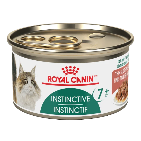 Royal Canin Instinctive 7+ Thin Slices in Gravy Canned Cat Food, 85g