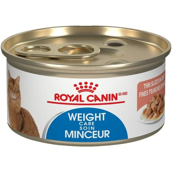 Royal Canin Weight Care Thin Slices in Gravy Canned Cat Food, 85g