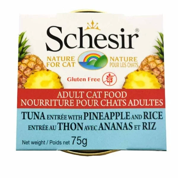 Schesir Tuna Entrée with Pineapple & Rice in Jelly Adult Wet Cat Food