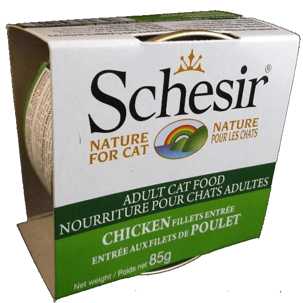 Schesir Chicken Fillets Entree in Jelly Adult Wet Cat Food