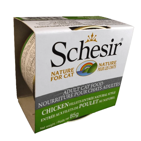 Schesir Chicken Fillets Entrée Natural Style Adult Wet Cat Food