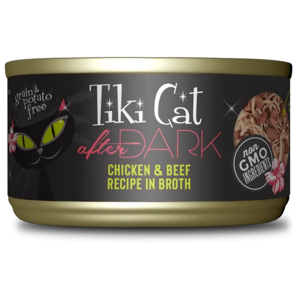 Tiki Cat After Dark Chicken & Beef Recipe Canned Cat Food