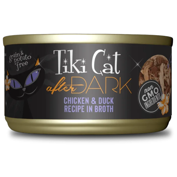 Tiki Cat After Dark Chicken & Duck Recipe Canned Cat Food