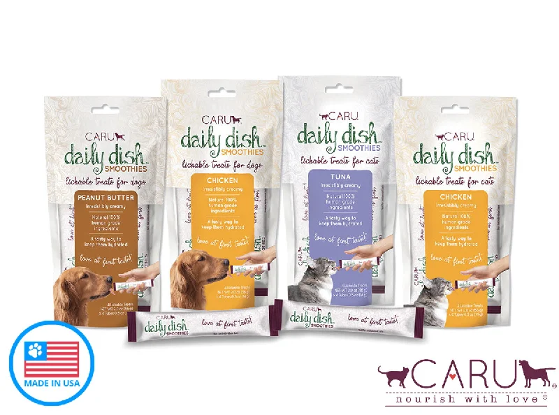 Caru Pet Daily Dish Smoothies Lickable Cat Treats