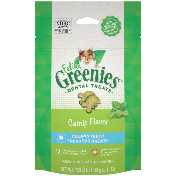 Greenies Dental Cat Treats - 2.1 oz