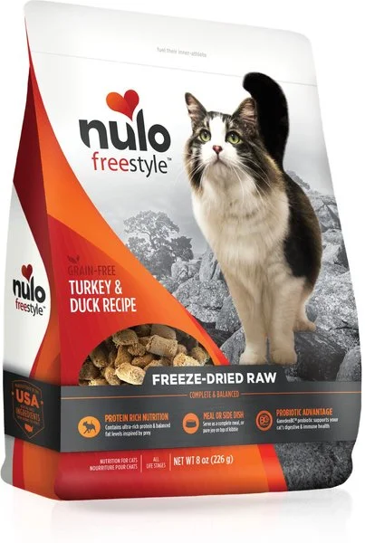 Nulo FreeStyle Freeze-Dried Raw Cat Food