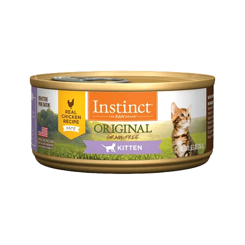 Canned Cat Food - ORIGINAL - Real Chicken Recipe For Kittens