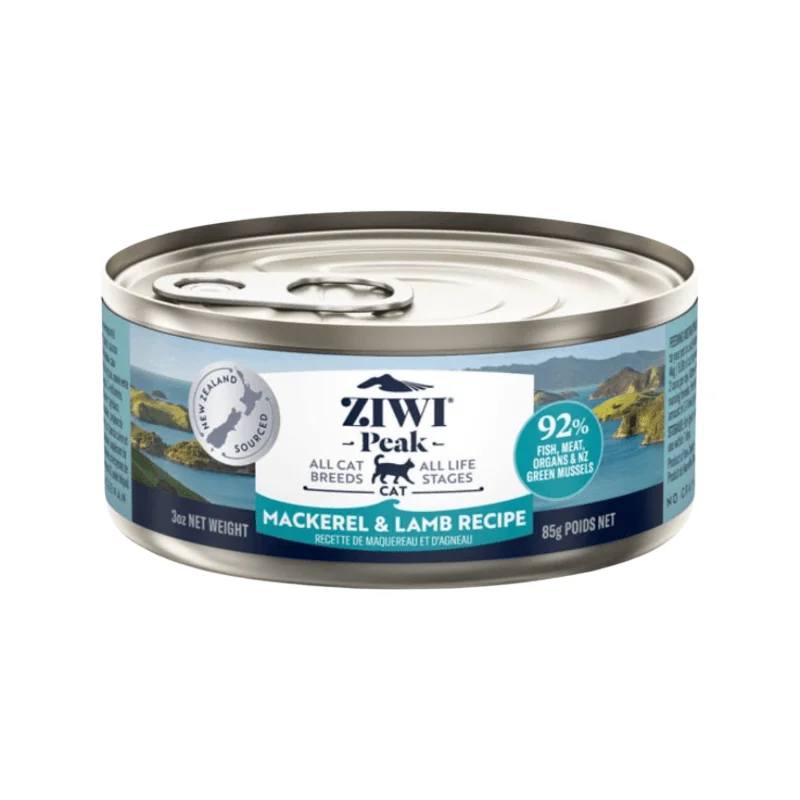 Canned Cat Food - Mackerel & Lamb Recipe