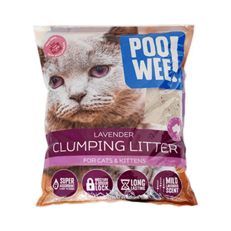 Litter Poowee Clumping Lavendar 7.5kg