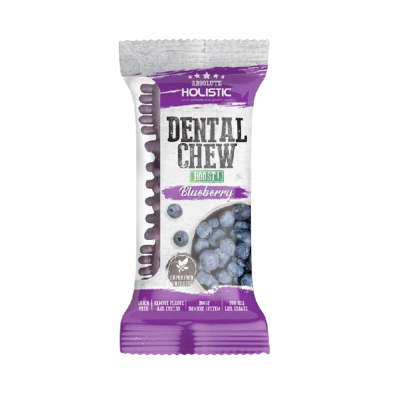 Absolute Holistic Dog Boost Dental Chew Blueberry 25g (4")