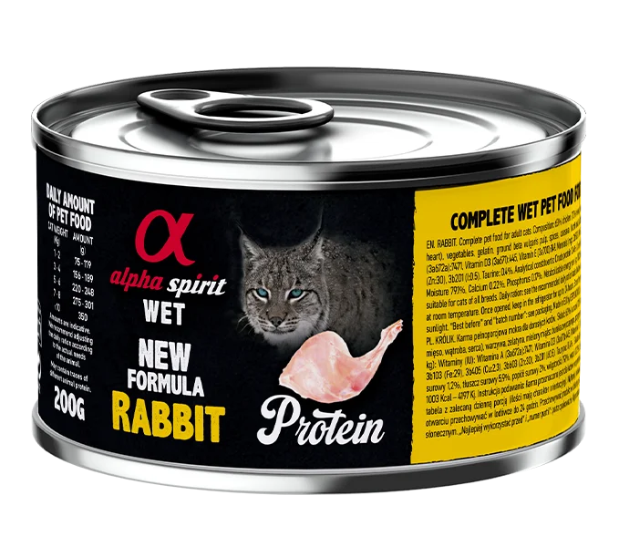 STERILIZED CATS RABBIT WET FOOD (85gr)