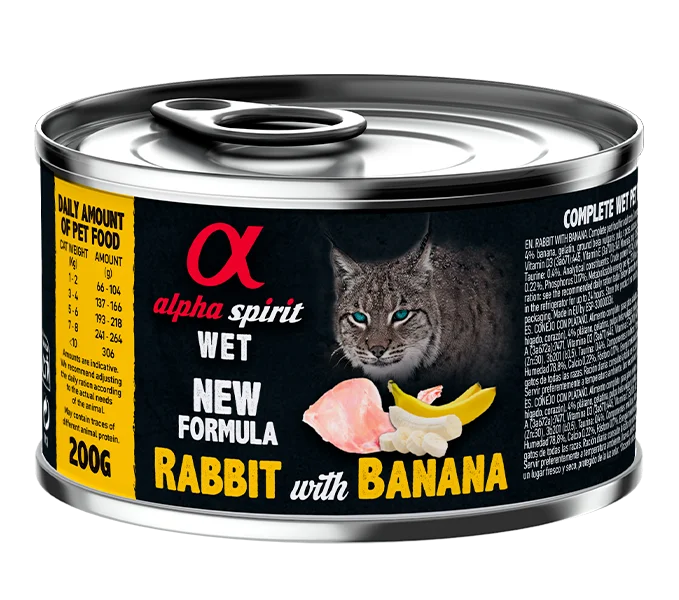 STERILIZED CATS RABBIT WET FOOD (85gr)