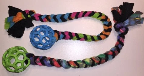 Braided Tugs with Balls