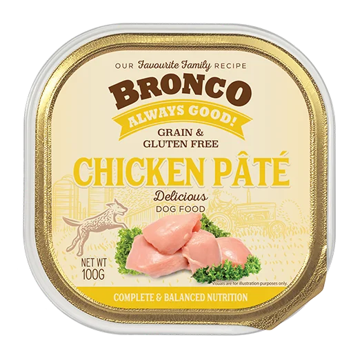 Bronco Dog Chicken Pate 100g