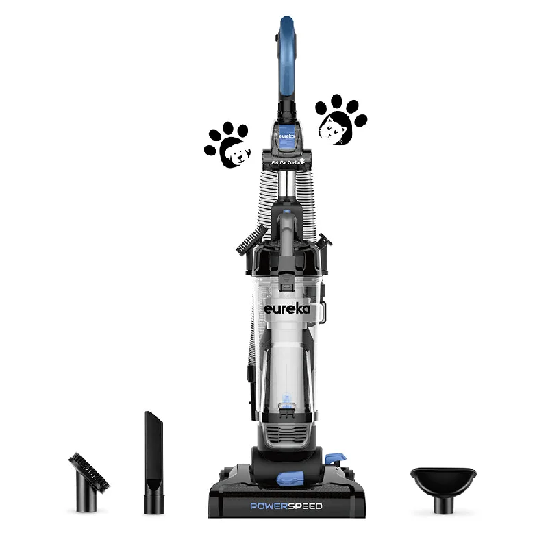 Eureka PowerSpeed Bagless Upright Vacuum Cleaner, Pet Turbo NEU181A