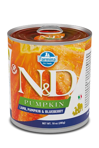 Farmina N&D Pumpkin Lamb, Pumpkin & Blueberry Puppy Wet Dog Food