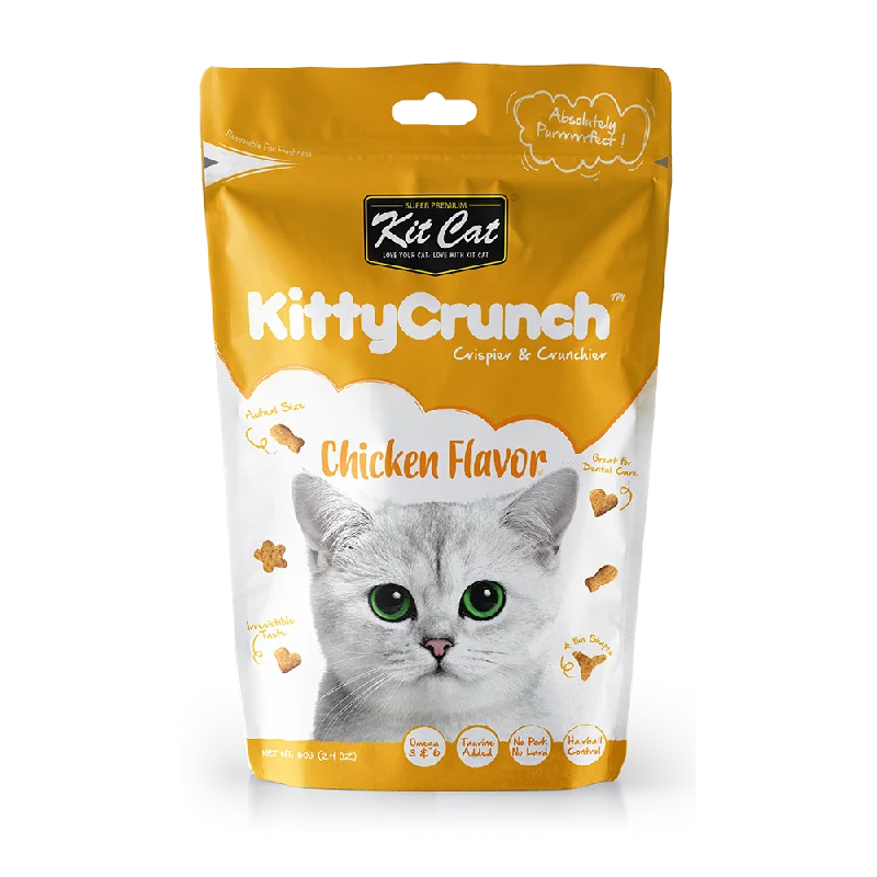 KitCat KittyCrunch Cat Bites Chicken Flavor 60g