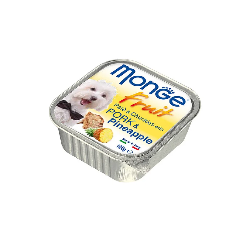 Monge Dog Fruit - Pork & Pineapple Pate with Chunkies 100g