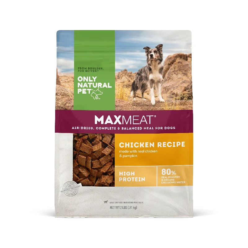 Only Natural Pet MaxMeat Air Dried Dog Food Chicken Recipe