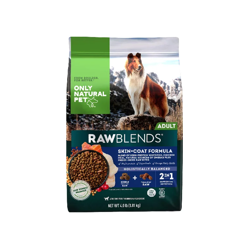 Only Natural Pet Raw Blends Skin and Coat Dog Food