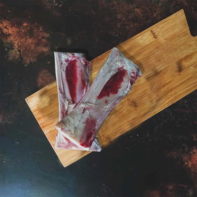 Raw Beef Mid-Cut Marrow Bone Box