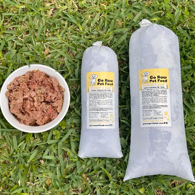 Turkey & Beef Raw Dog Food